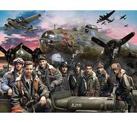 Vermont Christmas Company B-17 Flying Fortress - Rompecabezas de 550 Piezas, Rompecabezas de la Segunda Guerra Mundial para Adultos y Adultos jóvenes, 24 x 18 Pulgadas