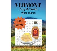 Vermont City & Town Word Search: Vermont City & Town Themed Word Search for Adults, Seniors and Teens