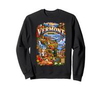 Vermont, el Estado de Las montañas Verdes Desde 1791 Sudadera