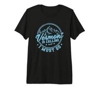 Vermont está Llamando y Debo irme a USA Camiseta Premium