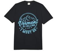 Vermont está Llamando y Debo irme a USA Comfort Colors Adult Heavyweight T-Shirt