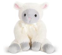 Vermont Teddy Bear Link Lamb Plush Toy - Animal relleno coleccionable de 20 pulgadas - Perfecto para regalos de abrazaderas suaves de Navidad y Baby