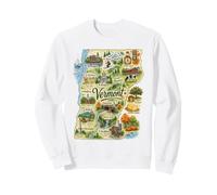 Vermont VT USA, Jarabe de Arce, huertos de Manzana Sudadera