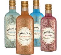 Vermouth Padro&Co. Pack 4 Blanco Reserva, Rojo Clásico, Dorado Amargo Suave, Blanco Reserva Especial 75cl