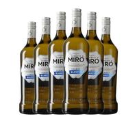 Vermut Casalbor Miró Blanco Botella Misil 1 L (Caja de 6 Botella Misil de 1 L)