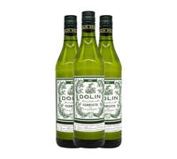 Vermut Dolin Dry 75 aja de 3 Botellas de 75 cl)