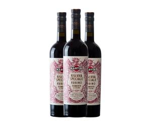 Vermut Martini Riserva Speciale Rubino Reserva 75 aja de 3 Botellas de 75 cl)
