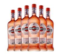 Vermut Martini Rosato Botella Misil 1 L (Caja de 6 Botella Misil de 1 L)