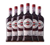 Vermut Martini Rosso Botella Misil 1 L (Caja de 6 Botella Misil de 1 L)
