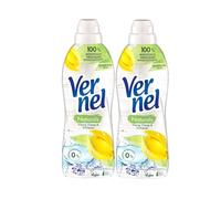 Vernel Naturals Suavizante Ylang Ylang & Hierba dulce, 100% vegano, 99% ingredientes de base natural, sin siliconas ni colorantes (384 (12 x 32) lavados)