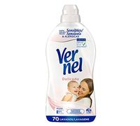 Vernel Suavizante Concentrado para Ropa Delicado (70 Lavados), suavizante de ropa para una experiencia aromática hasta 200 días, suavizante líquido, versión antigua