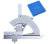 Vernier - Transportador biselado para carpintería/construcción de metal, ángulos de 0-320°, reglas de medición, buscador de precisión, reglas de construcción