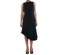VERO MODA 10193254 VMKYLIE SL FRILL KNEE DRESS BLACK Mujer Vestido Mono Falda Vestir 20332