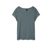 VERO MODA Vmava Plain SS Top Gajrs Noos, Camiseta Mujer, North Atlantic, S