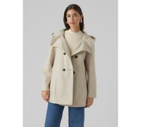 VERO MODA Abrigo de largo medio. Color beige
