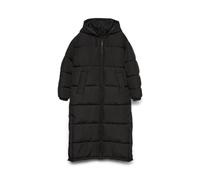 VERO MODA Abrigo largo para mujer Vmklea Ga Noos, Negro, XL