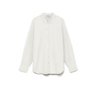 Vero moda aware Vmparis LS Loose Oxford Shirt VMA Noos, Blanco Nieve., S