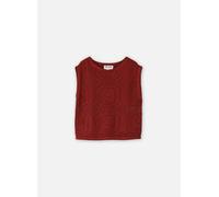 Vero Moda Awbaylee Sl Boatneck Crochet Top XS Marrón