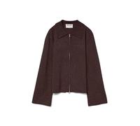 VERO MODA Awhanna - Cárdigan de Punto para Mujer, Talla L, Color Pastel de Chocolate, Talla L, Pastel de Chocolate, L