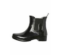 VERO MODA Barco Vmlilo, Botas Estilo Chelsea Mujer, Negro, 38 EU
