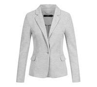 Blazer corte recto Mujer Talla 36. Color Gris