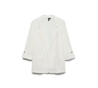 VERO MODA Vmjesmilo 3/4 Loose Blazer Wvn Ga Noos, Blanco Nieve, L Mujeres