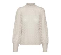 VERO MODA VMBECCA High Neck Lace Top JRS, Piedra Pumice., XS