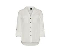 Vero Moda Vmbumpy L/S Shirt New Wvn Ga Noos XS Blanco