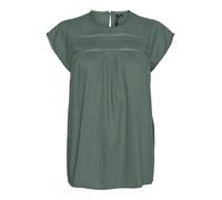 VERO MODA Blusa 'Debbie' verde oscuro XS verde oscuro