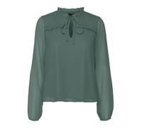 VERO MODA Blusa 'MILLA' verde oscuro L EUR