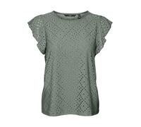 VERO MODA Blusa 'Tassa' verde oscuro S verde oscuro