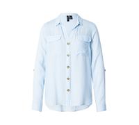 VERO MODA Blusa 'VMBUMPY' azul claro / blanco, Talla XS