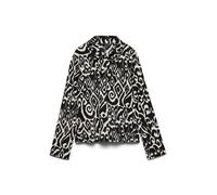 VERO MODA Blusa 'VMFriga' negro / blanco L negro / blanco