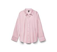 VERO MODA Blusa 'VMMia' rosa claro / rojo oscuro / blanco M rosa claro / rojo oscuro / blanco