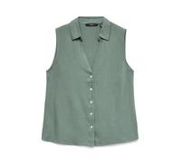 Vero Moda VMMYMILO SL V-NECK SHIRT WVN GA XS Gris