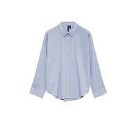 Vero Moda Vmodona Ls Shirt Wvn Noos L Azul