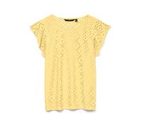 VERO MODA Blusa 'VMTASSA' amarillo claro M amarillo claro