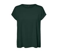 VERO MODA Vmava Plain SS Top Gajrs Noos, Camiseta Mujer, Pine Grove, XS