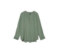 VERO MODA Camiseta de Manga Larga para Mujer Vmani LS Top WVN Ga Noos, Laurel Wreath, S