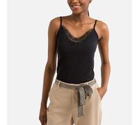 Vero Moda Nos Mujer Vminge Lace Singlet Ga Noos Blusas Not Applicable, Black, M
