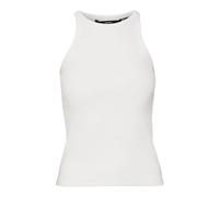VERO MODA Camiseta de Tirantes para Mujer Vmchloe JRS Noos, Blanco Nieve., L