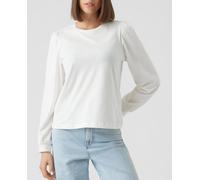 Vero Moda Camiseta lisa de mujer de manga larga. Gris claro 34 (XS)