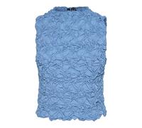 VERO MODA Camiseta para Mujer Vmrose SL WVN Ga, Blue Jasper, XS