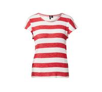 VERO MODA Camiseta rojo moteado / blanco XL EUR
