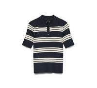 VERO MODA Camiseta 'VMDAISY' crema / navy XS crema / navy