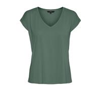 VERO MODA Camiseta 'VMFilli' verde oscuro L verde oscuro