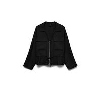 Vero Moda Camiseta Vmkatie LS-Camiseta Wvn Noos, Negro, M Mujer