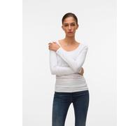 VERO MODA Camiseta 'VMMaxi My' blanco, Talla M