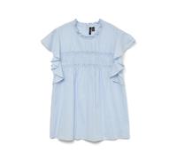 VERO MODA Blusa Femenina Camisa VMTRINE, Color Azul., M