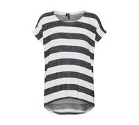 VERO MODA Camiseta 'VMWide' negro / blanco, Talla M